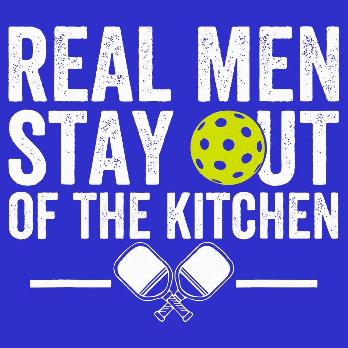Real M.E.N Stay Out Of The Kitchen Pickleball Button