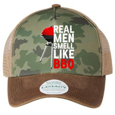 Real Men Smell Like BBQ Legacy Tie Dye Trucker Hat