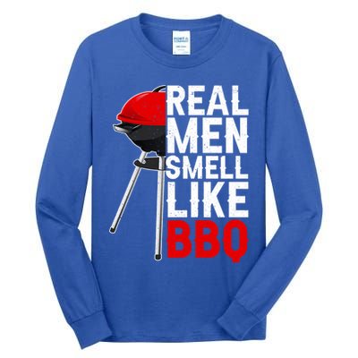 Real Men Smell Like BBQ Tall Long Sleeve T-Shirt