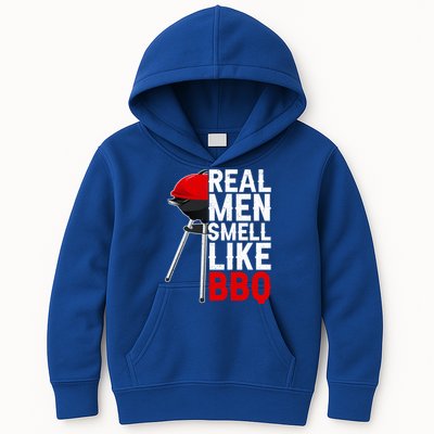 Real Men Smell Like BBQ Kids Hoodie