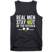 Real Man Stay Out Of The Kitchen Funny Pickleball Vintage Tank Top