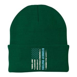 Recovery Matters Sobriety Anniversary Sober Aa Na Knit Cap Winter Beanie