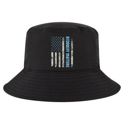 Recovery Matters Sobriety Anniversary Sober Aa Na Cool Comfort Performance Bucket Hat