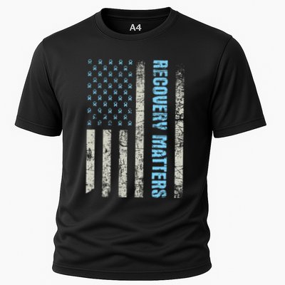 Recovery Matters Sobriety Anniversary Sober Aa Na Performance Shirt