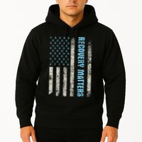 Recovery Matters Sobriety Anniversary Sober Aa Na Hoodie