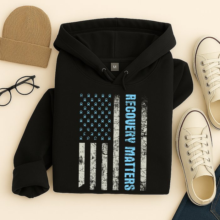 Recovery Matters Sobriety Anniversary Sober Aa Na Hoodie