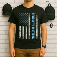 Recovery Matters Sobriety Anniversary Sober Aa Na T-Shirt