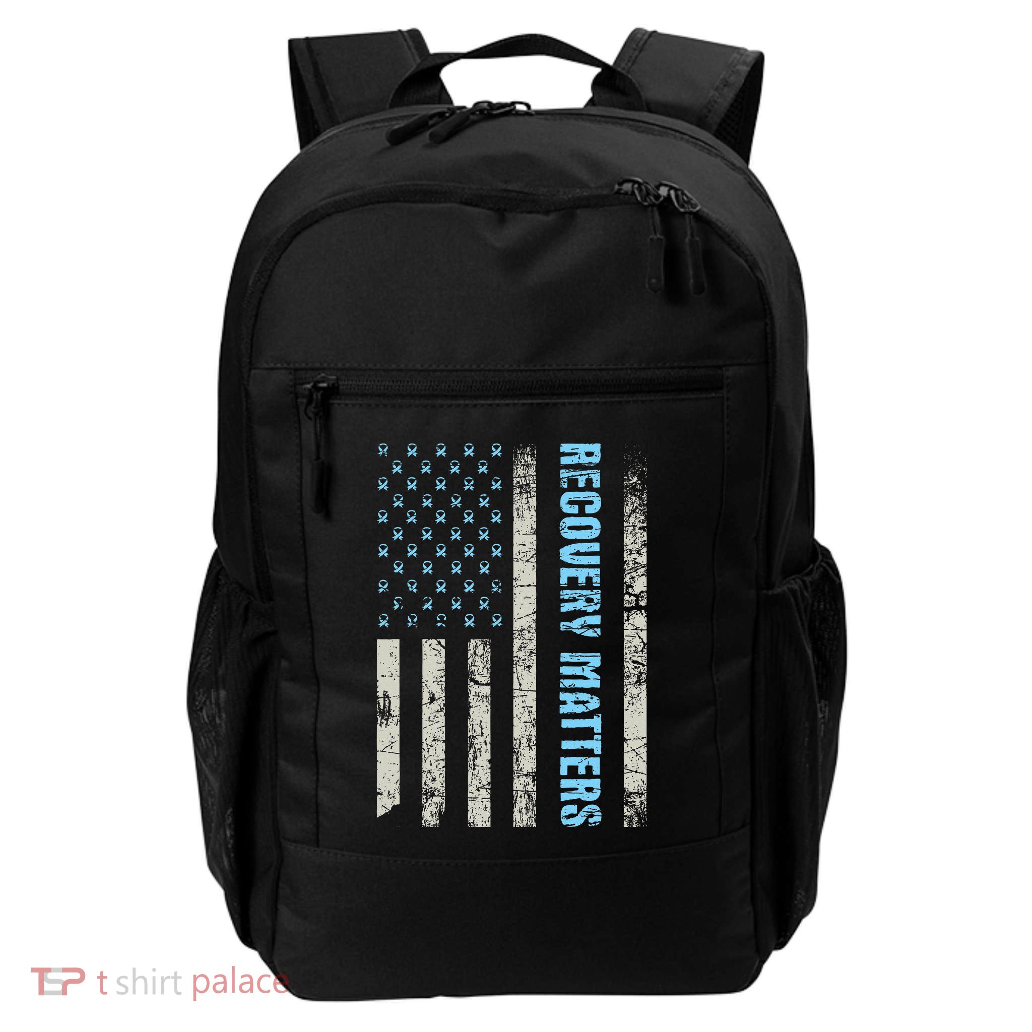 Recovery Matters Sobriety Anniversary Sober Aa Na Daily Commute Backpack