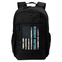 Recovery Matters Sobriety Anniversary Sober Aa Na Backpack