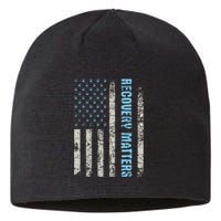 Recovery Matters Sobriety Anniversary Sober Aa Na Sustainable Beanie