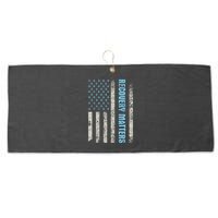 Recovery Matters Sobriety Anniversary Sober Aa Na Large Microfiber Waffle Golf Towel