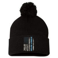 Recovery Matters Sobriety Anniversary Sober Aa Na Pom Pom 12in Knit Beanie