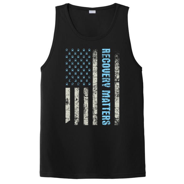 Recovery Matters Sobriety Anniversary Sober Aa Na PosiCharge Competitor Tank