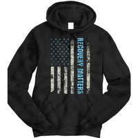 Recovery Matters Sobriety Anniversary Sober Aa Na Tie Dye Hoodie