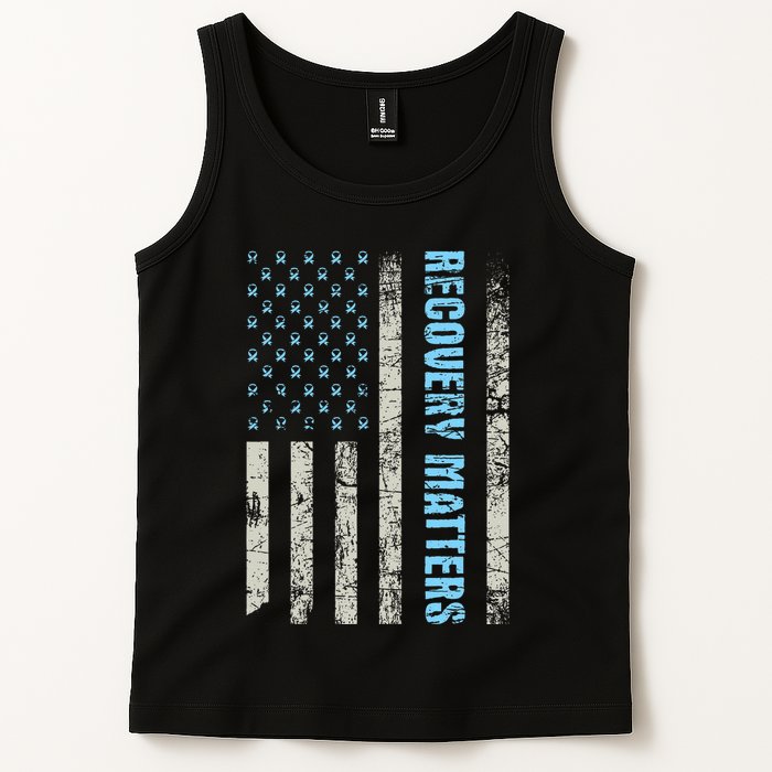 Recovery Matters Sobriety Anniversary Sober Aa Na Tank Top