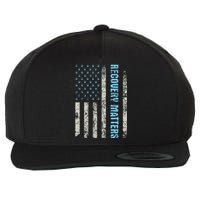 Recovery Matters Sobriety Anniversary Sober Aa Na Wool Snapback Cap