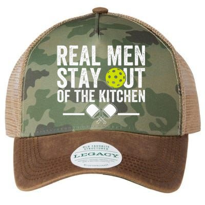 Real M.E.N Stay Out Of The Kitchen Pickleball Legacy Tie Dye Trucker Hat