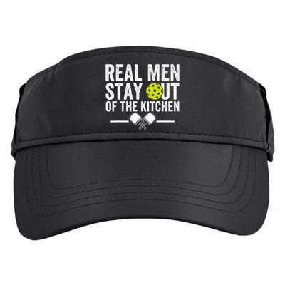 Real M.E.N Stay Out Of The Kitchen Pickleball Adult Drive Performance Visor