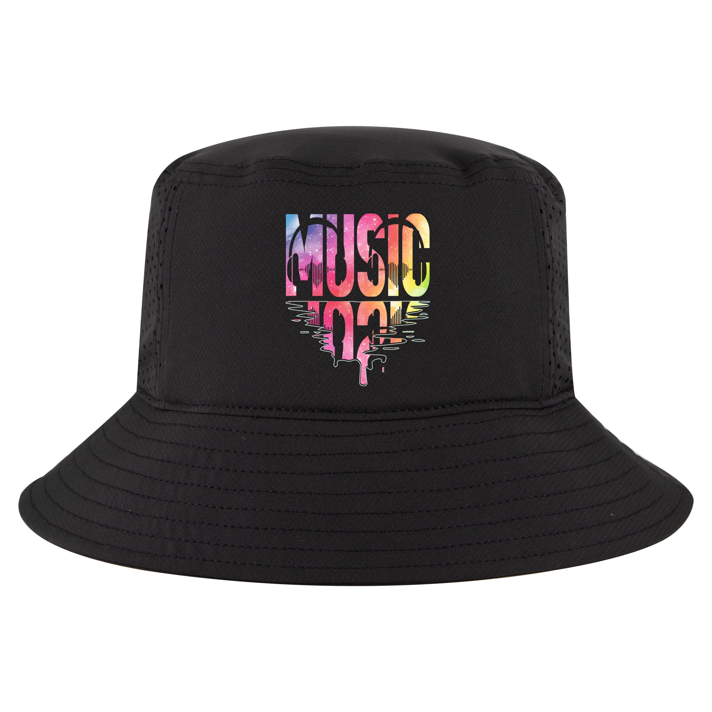 Retro Music Sunset Cool Comfort Performance Bucket Hat