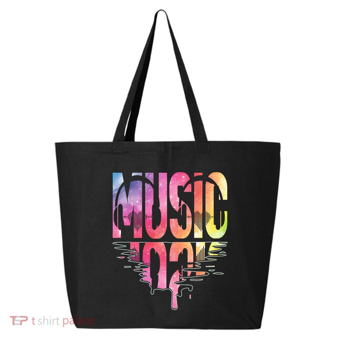 Retro Music Sunset 25L Jumbo Tote