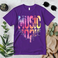 Retro Music Sunset Premium T-Shirt