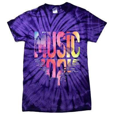 Retro Music Sunset Tie-Dye T-Shirt