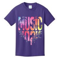 Retro Music Sunset Kids T-Shirt