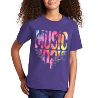 Retro Music Sunset Kids T-Shirt