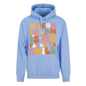 Retro My Son In Law Is My Favorite Child Funny Mother In Law Retro Unisex Surf Hoodie