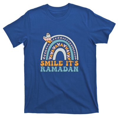 Ramadan Mubarak Smile Its Ramadan Muslim Islamic Fasting Gift T-Shirt