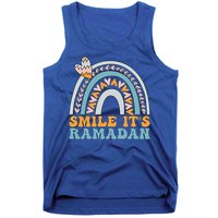 Ramadan Mubarak Smile Its Ramadan Muslim Islamic Fasting Gift Tank Top