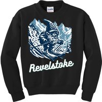 Revelstoke Mountain Ski Resort Gnome Adventure Hike Camp Kids Sweatshirt