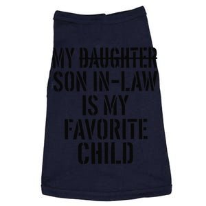 Retro My Son In Law Is My Favorite Child Funny Family Humor Doggie Tank