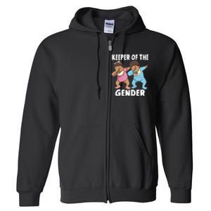  Keeper of the Gender Reveal Full Zip Hoodie