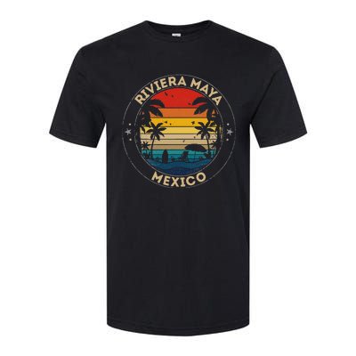 Riviera Maya Souvenir Mexico Reminder Softstyle® CVC T-Shirt