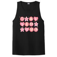 Retro More Self Love Groovy Valentine Heart Retro PosiCharge Competitor Tank