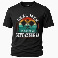 Real M.E.N Stay Out Of The Kitchen Pickleball Cooling Performance Crew T-Shirt