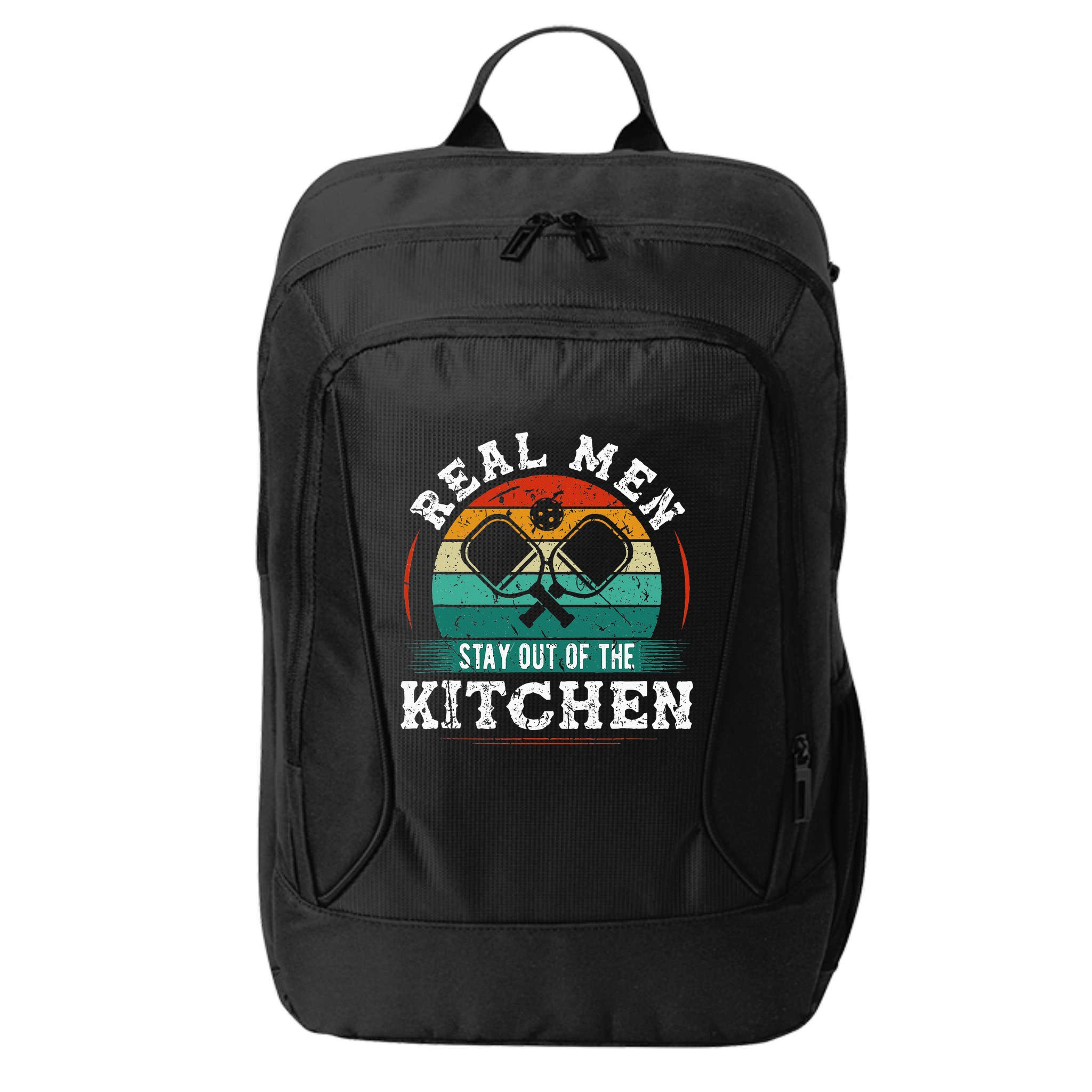 Real M.E.N Stay Out Of The Kitchen Pickleball City Backpack