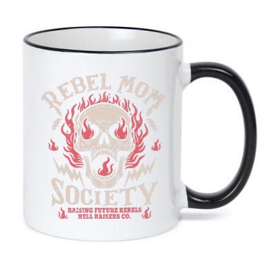 Rebel Mom Society 11oz Black Color Changing Mug