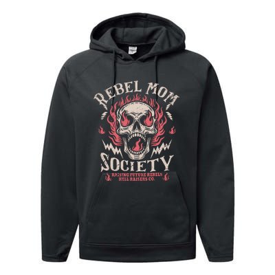 Rebel Mom Society Performance Fleece Hoodie