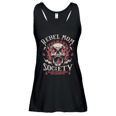 Rebel Mom Society Ladies Essential Flowy Tank