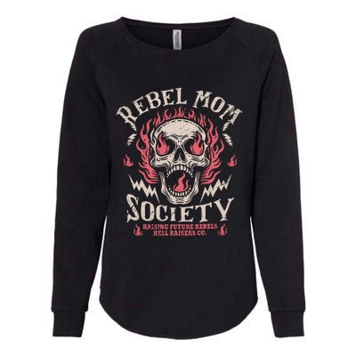 Rebel Mom Society Womens California Wash Sweatshirt