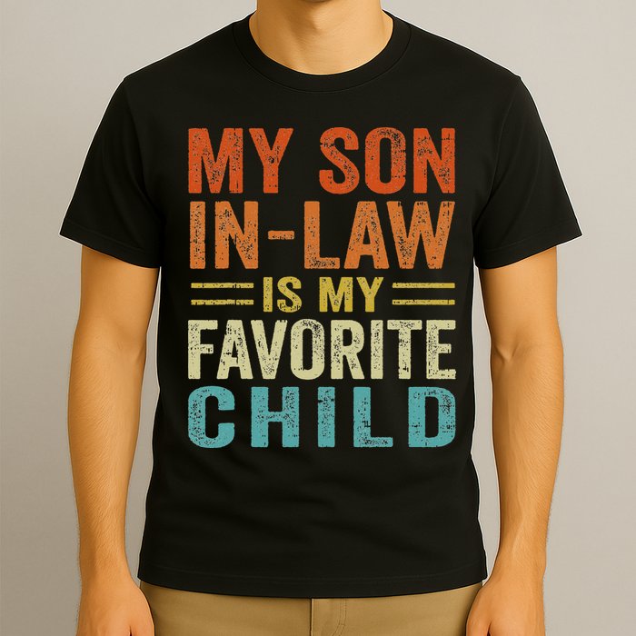 Retro My Son In Law Is My Favorite Child T-Shirt