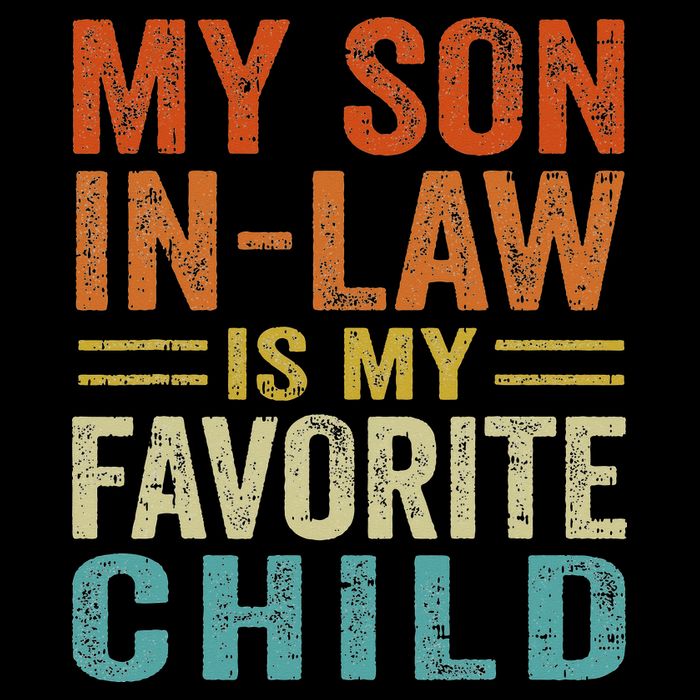 Retro My Son In Law Is My Favorite Child T-Shirt