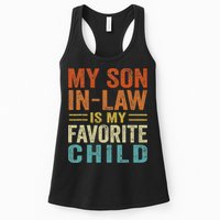 Retro My Son In Law Is My Favorite Child Womens Tank Top