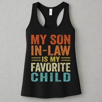 Retro My Son In Law Is My Favorite Child Womens Tank Top