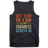 Retro My Son In Law Is My Favorite Child Tank Top