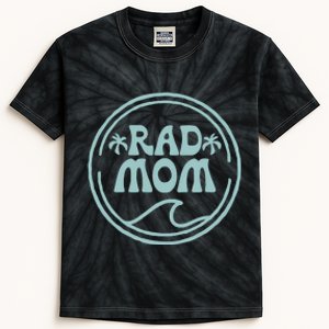 Rad Mom Surf Matching Birthday The Big One 1st Birthday Kids Tie-Dye T-Shirt