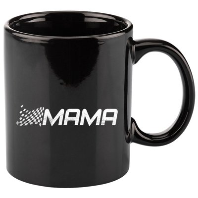 Racing Mama Sport 11oz C Handle Ceramic Mug
