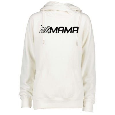 Racing Mama Sport Womens Funnel Neck Pullover Hood